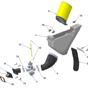 AIRBOX AND INLET SYSTEM 2022 CX65