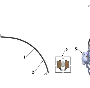 BRAKE - FRONT 2023 CX50 JR