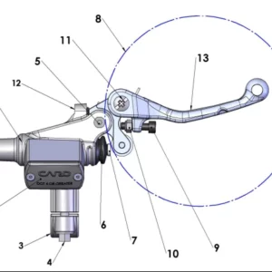 BRAKE - FRONT MASTER CYLINDER 2022 CX65