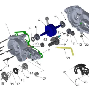 ENGINE - BOTTOM END & TRANSMISSION 2022 CX50 FWE