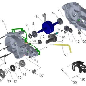 ENGINE - BOTTOM END & TRANSMISSION 2023 CX50 SR