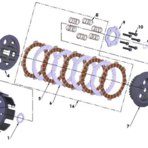 ENGINE - CLUTCH - 2022 CX65