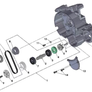 ENGINE - WATER PUMP 2022 CX50 FWE