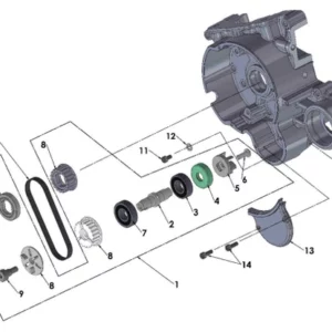 ENGINE - WATER PUMP 2023 CX50 JR