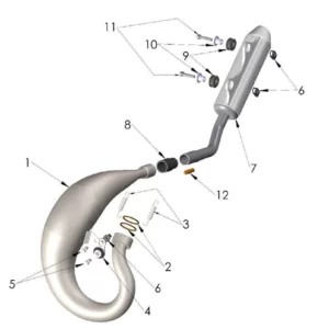 EXHAUST SYSTEM - 2022 CX50 FWE