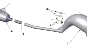 EXHAUST SYSTEM - 2023 CX50 JR