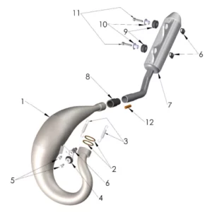 EXHAUST SYSTEM - 2023 CX50 SR