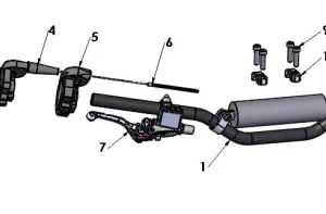 HANDLEBARS & CONTROLS - 2023 CX50 JR