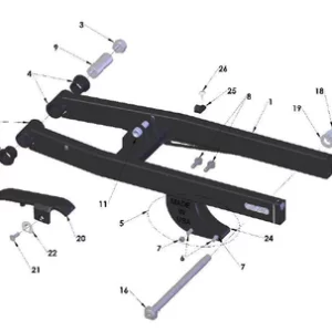 SWINGARM - 2022 CX50 FWE