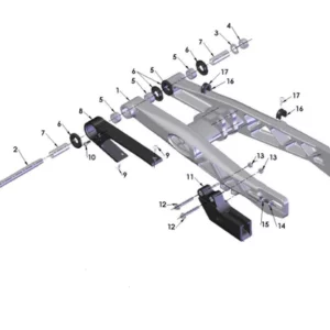 SWINGARM ASSEMBLY - 2022 CX65