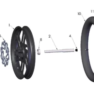 WHEEL - FRONT - 2022 CX50 FWE