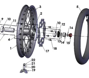 WHEEL - FRONT - 2022 CX65