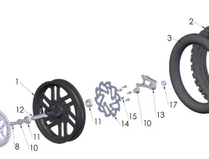 WHEEL - REAR - 2023 CX50 JR