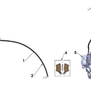 BRAKE - FRONT 2021 CX50 JR