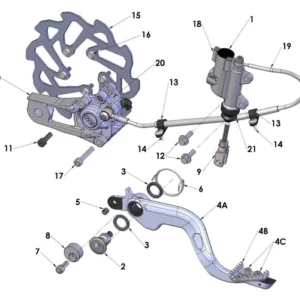 BRAKE - REAR 2021 CX50 JR