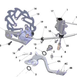 BRAKES - REAR - 2021 CX50 FWE