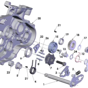 ENGINE - SHIFT MECHANISM - 2021 CX65