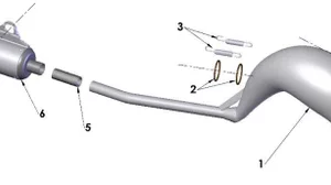 EXHAUST SYSTEM - 2021 CX50 P3