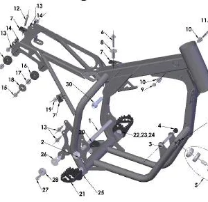 FRAME 1 - 2021 CX50 JR