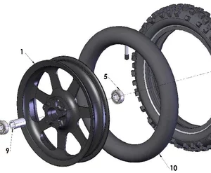 WHEEL FRONT - 2021 CX50 JR