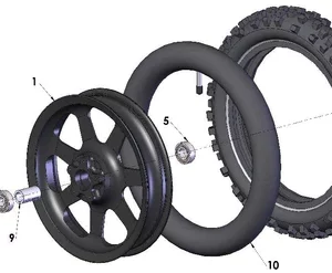 WHEEL FRONT - 2022 CX50 JR