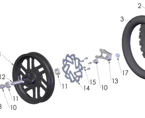 WHEEL - REAR - 2021 CX50 SR