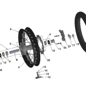 WHEEL - REAR - 2021 CX65