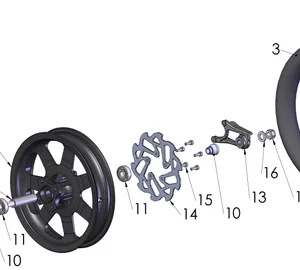 WHEEL - REAR - 2022 CX50 JR